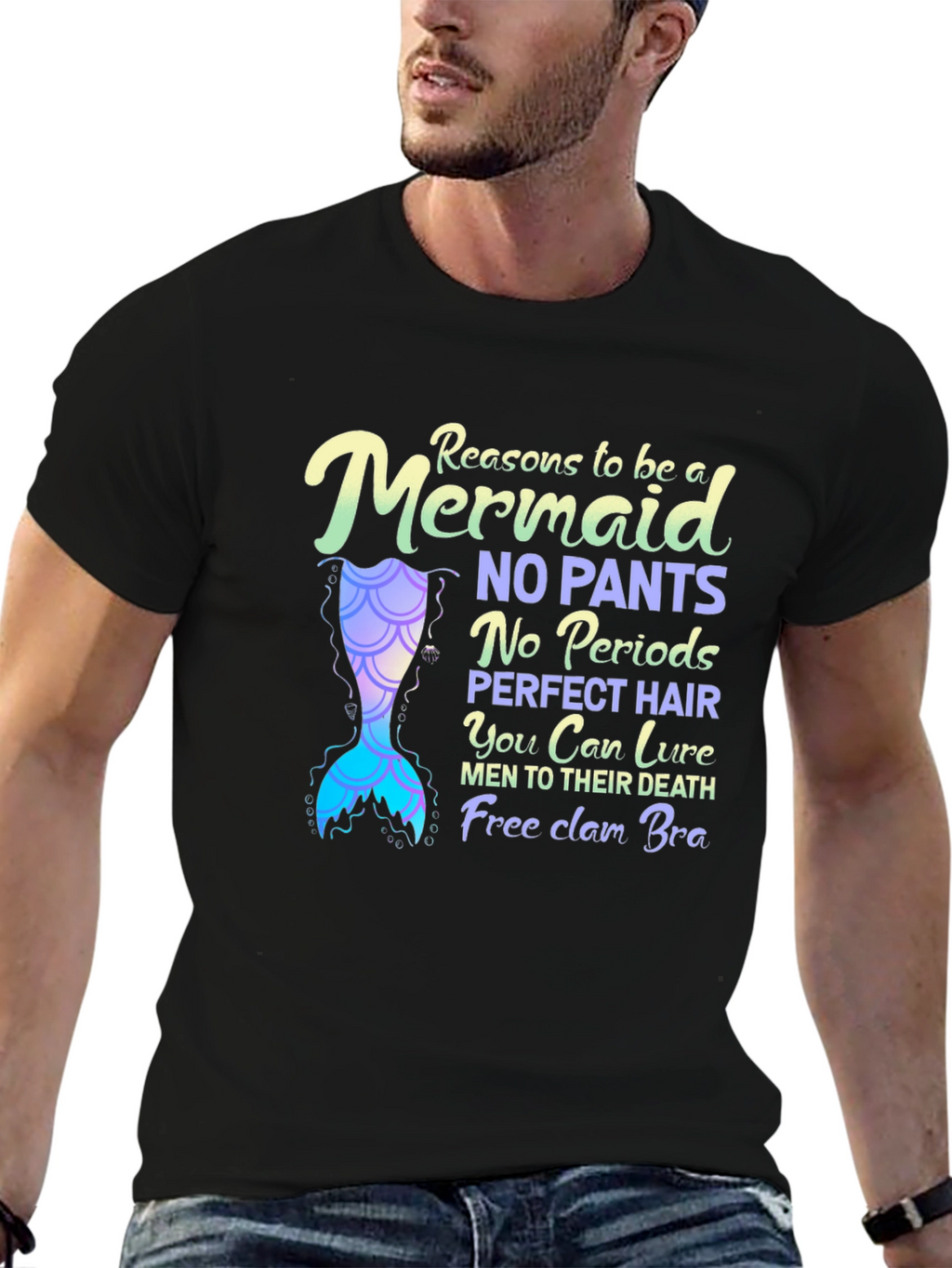 Reasons to Be a Mermaid T-Shirt