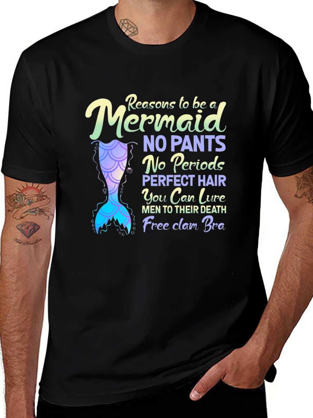 Reasons to Be a Mermaid T-Shirt
