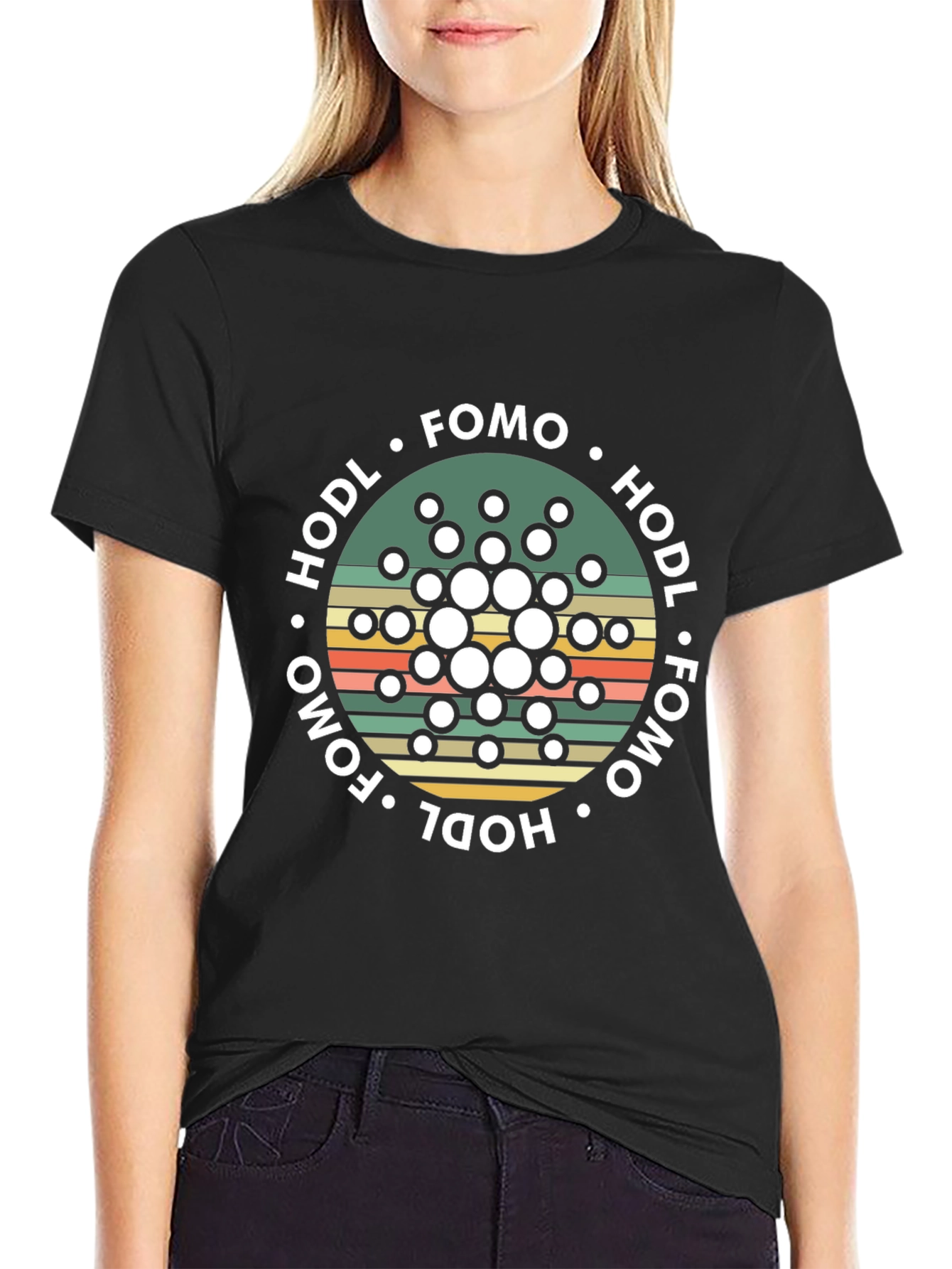 HODL FOMO Cardano Crypto T-Shirt