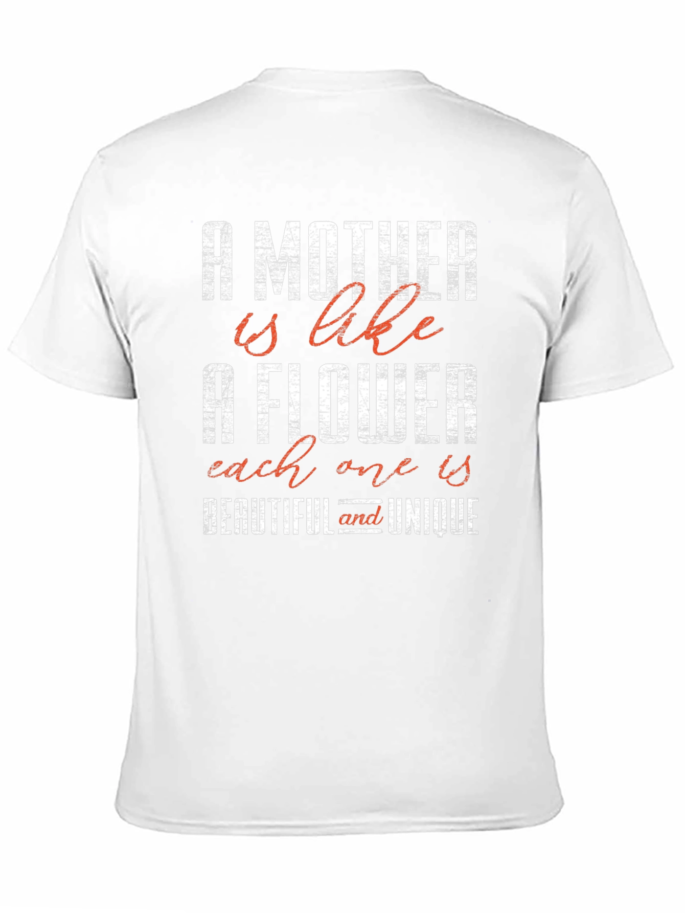 A Mother is Like a Flower Graphic Tee