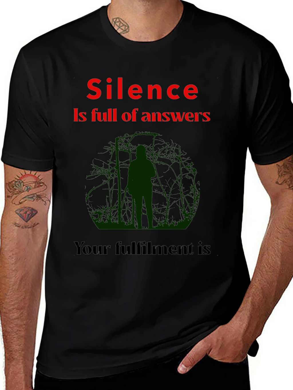 Silence is Full of Answers T-Shirt