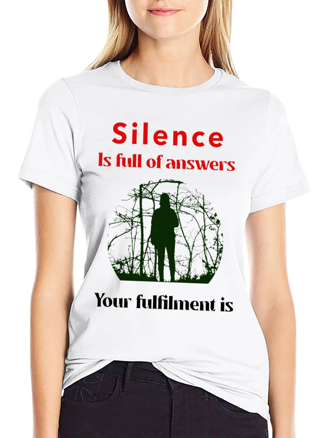Silence is Full of Answers T-Shirt