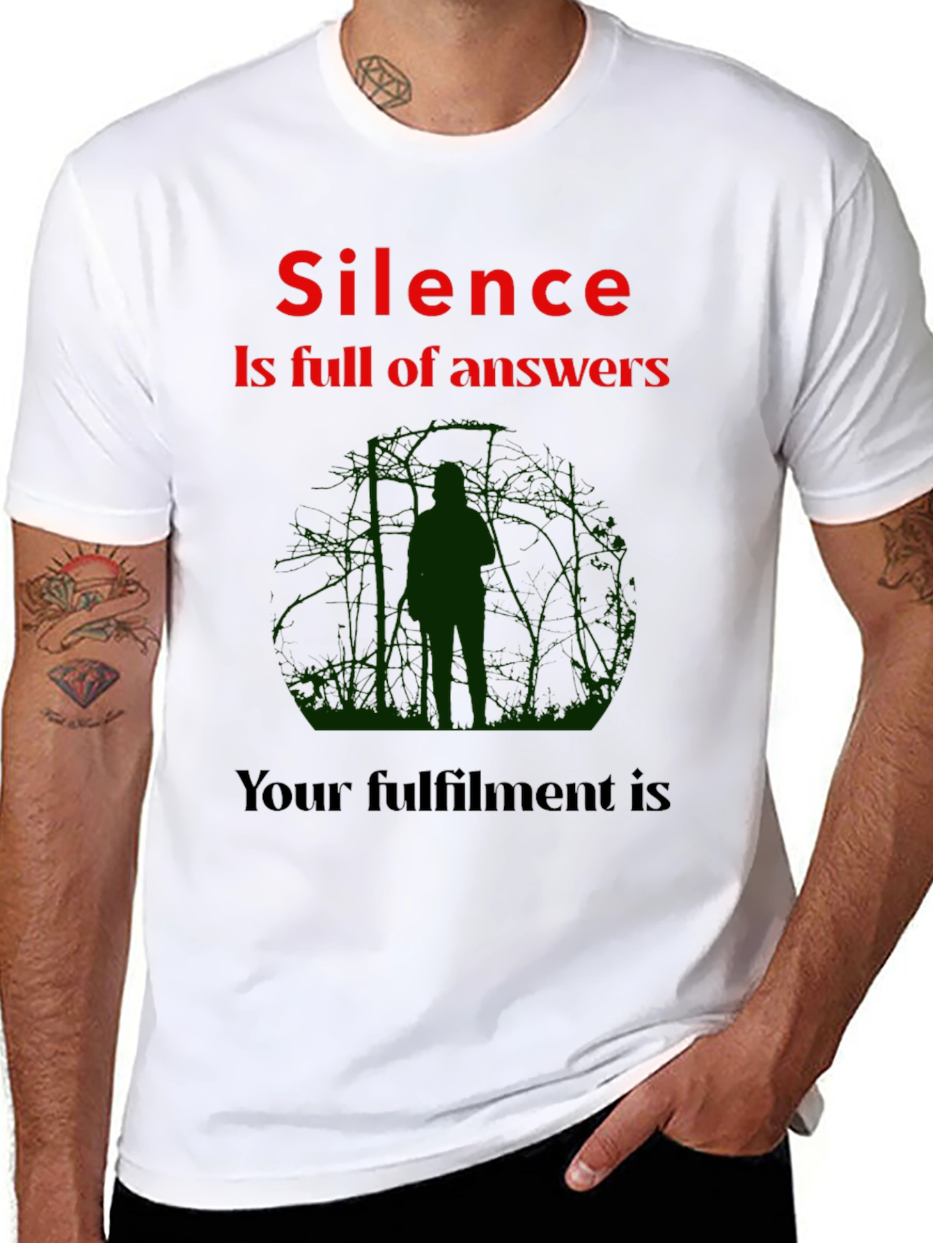 Silence is Full of Answers T-Shirt