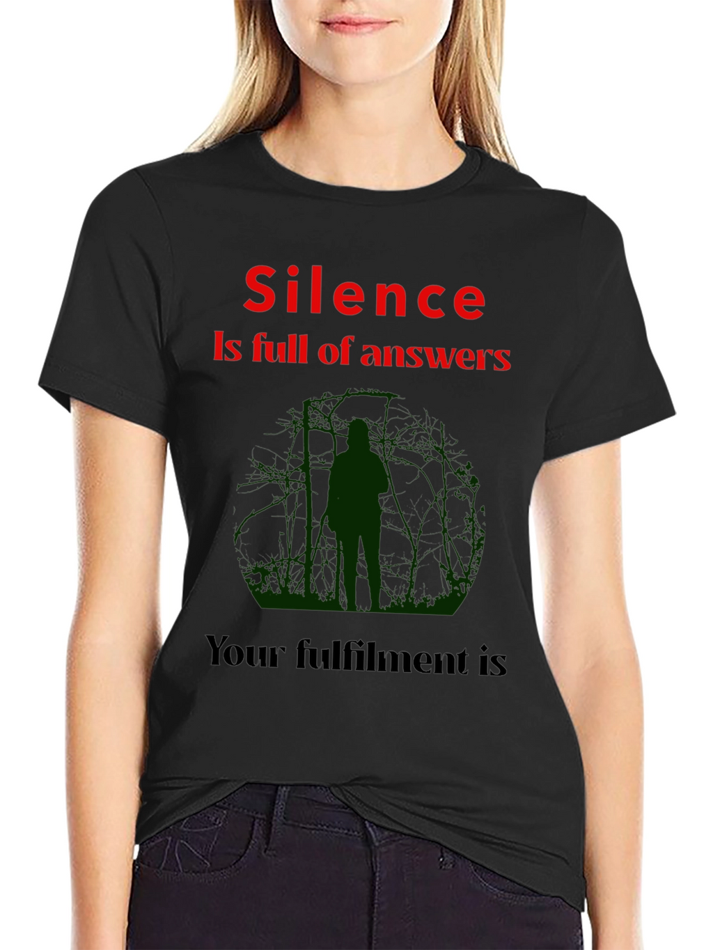 Silence is Full of Answers T-Shirt