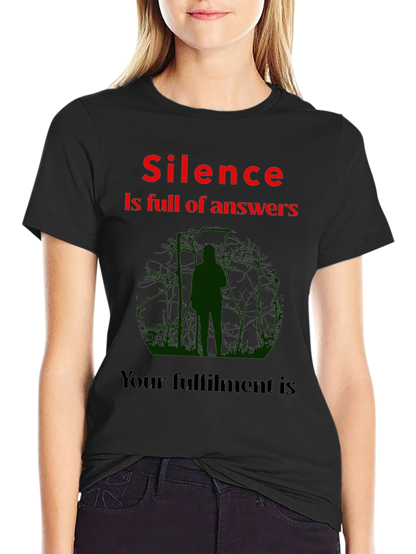 Silence is Full of Answers T-Shirt