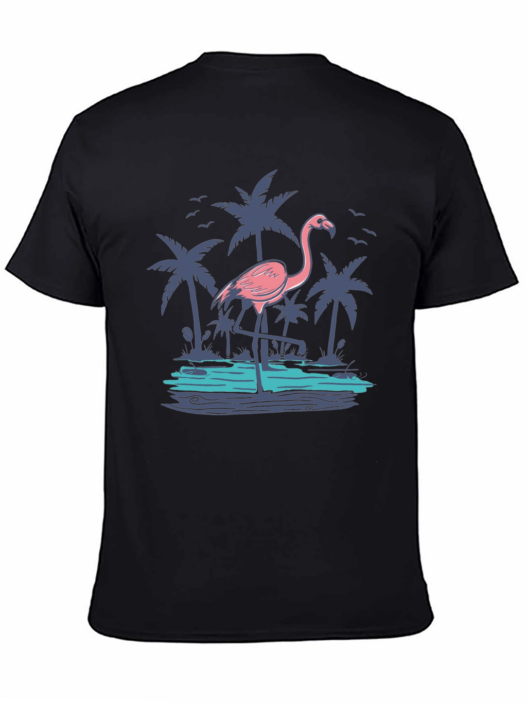 Tropical Flamingo Graphic Tee