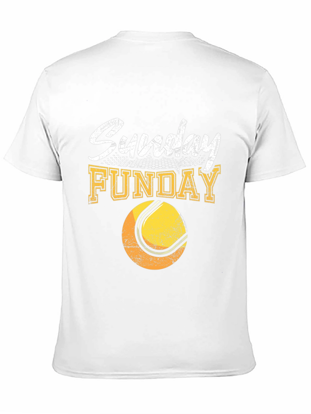 Sunday Funday Tennis Graphic T-Shirt