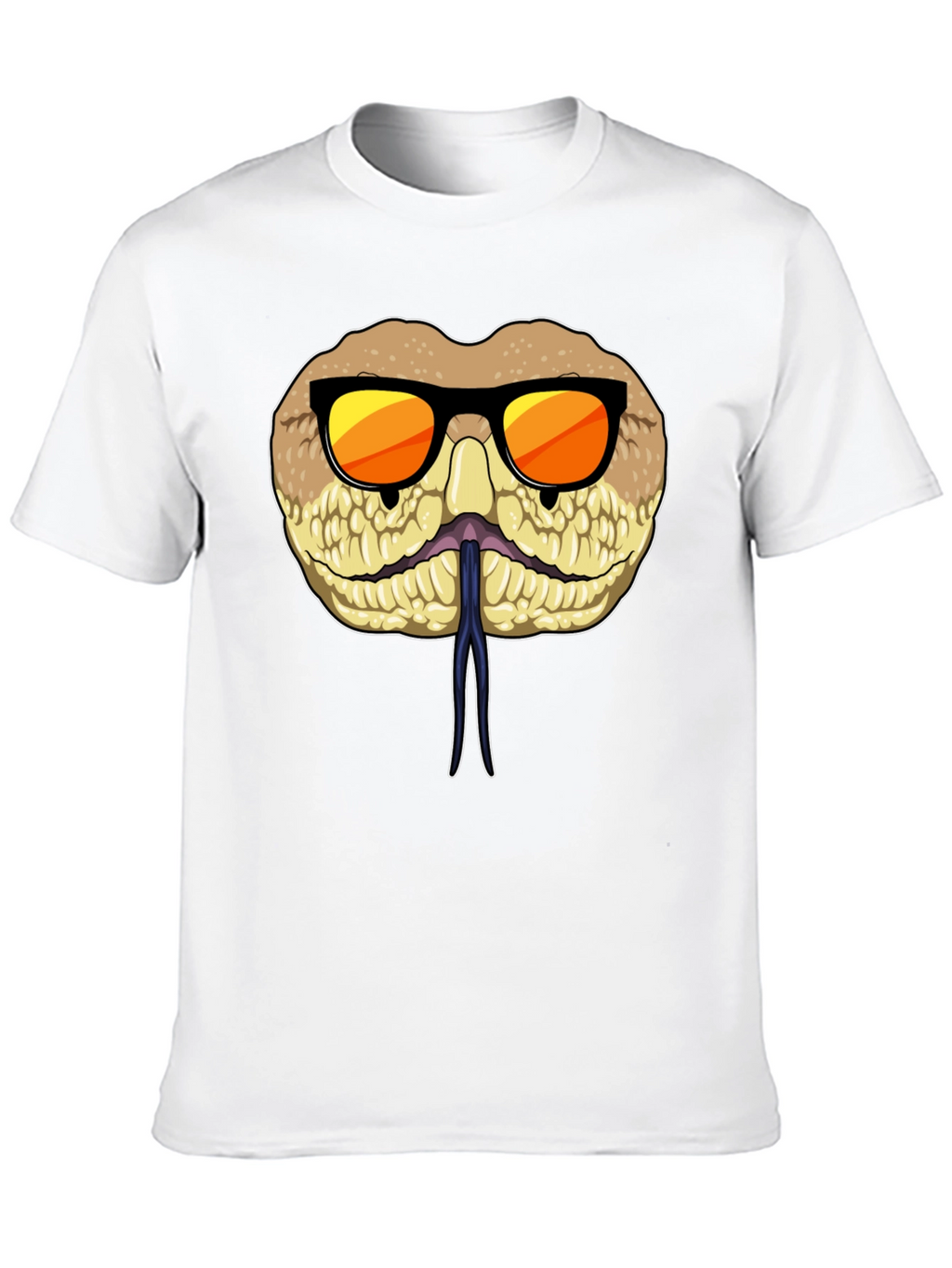 Cool Snake T-Shirt with Sunglasses