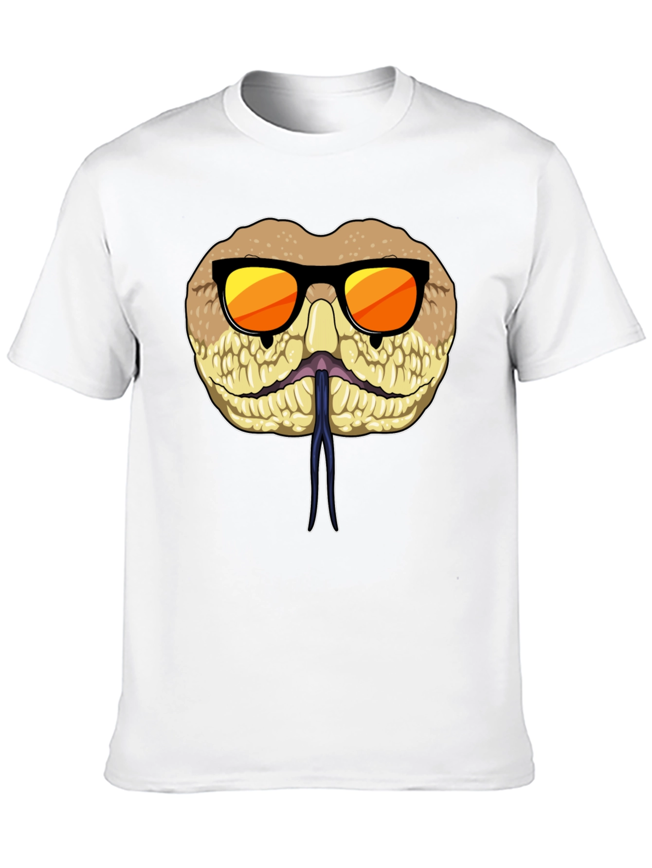 Cool Snake T-Shirt with Sunglasses