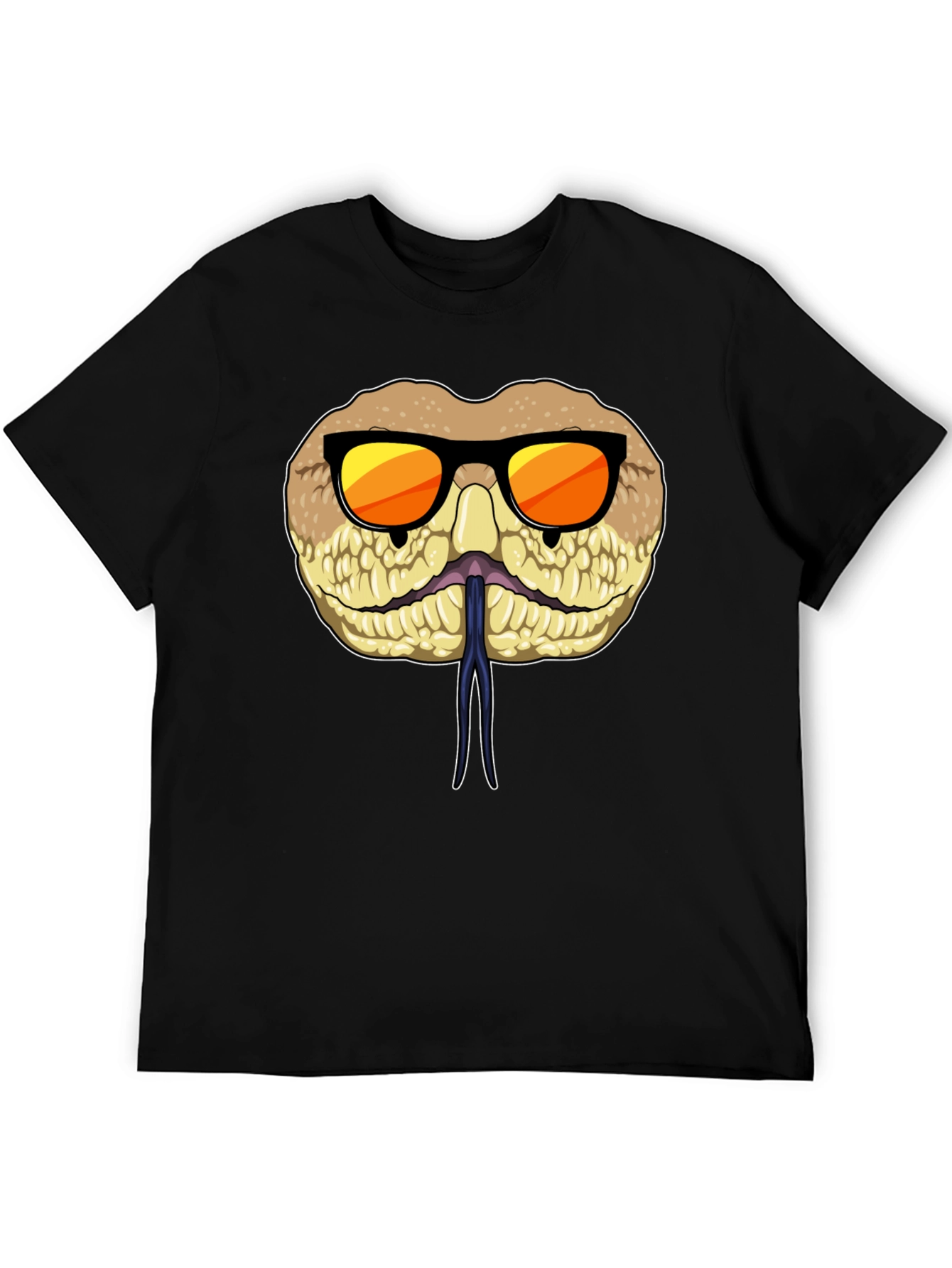 Cool Snake T-Shirt with Sunglasses