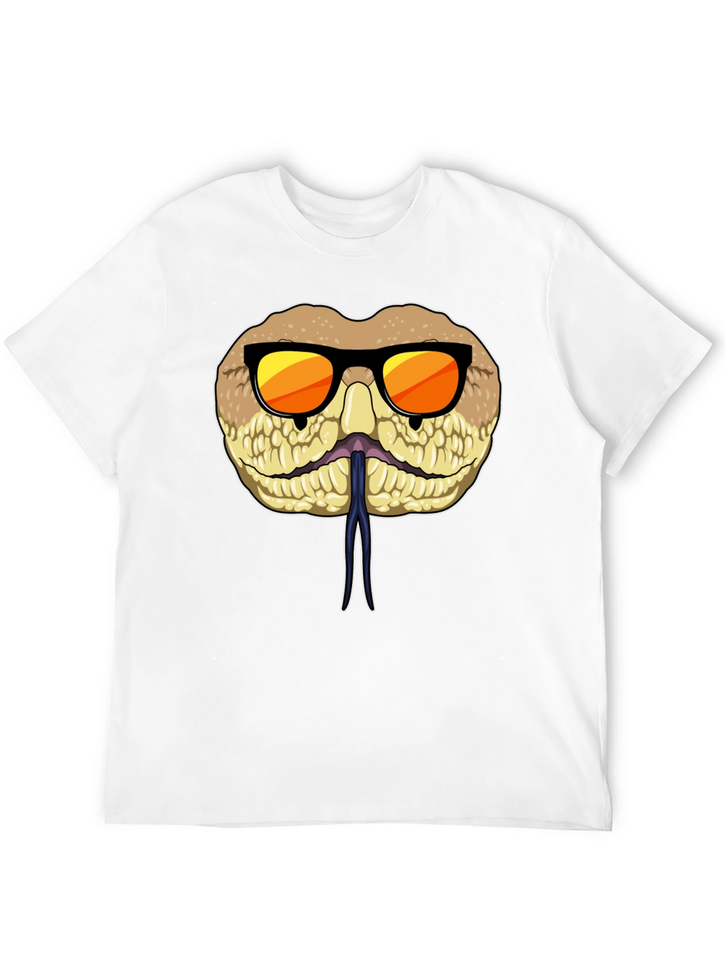 Cool Snake T-Shirt with Sunglasses