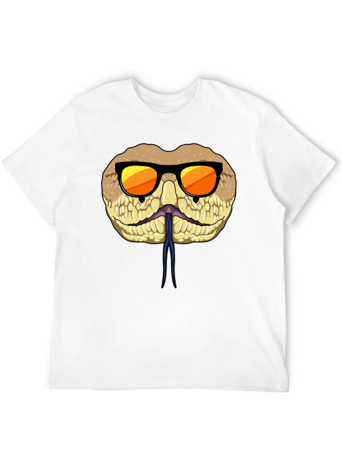 Cool Snake T-Shirt with Sunglasses