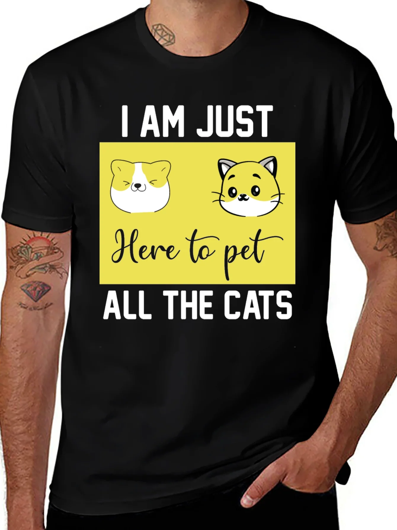 Cute Pet All The Cats T-Shirt