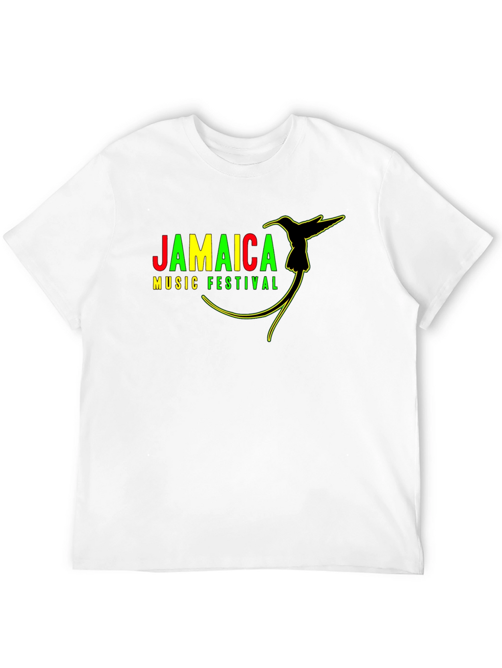 Jamaica Music Festival Black T-Shirt