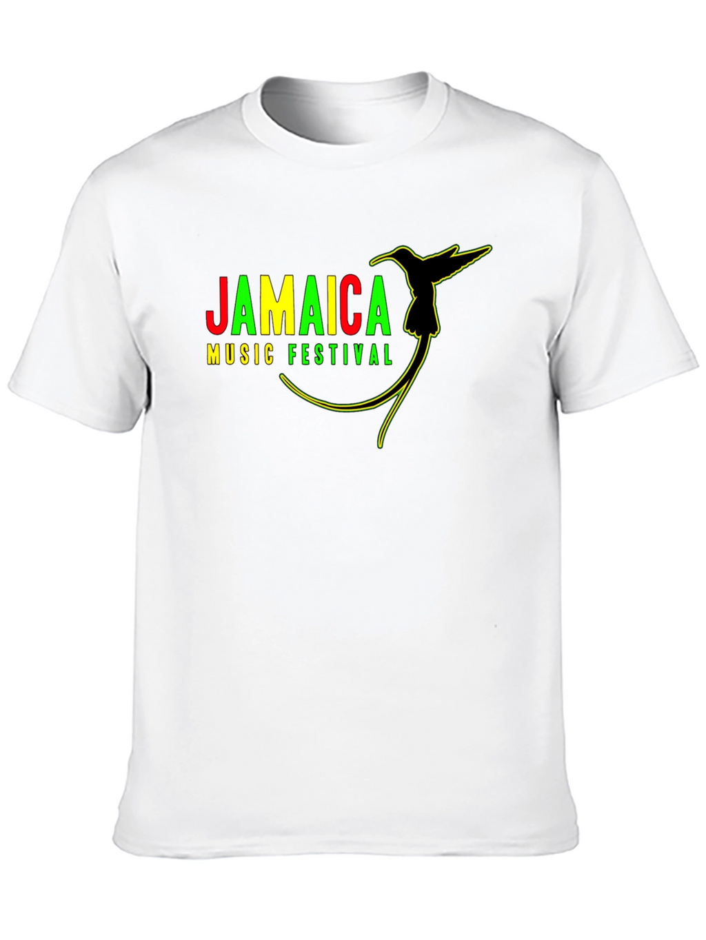Jamaica Music Festival Black T-Shirt