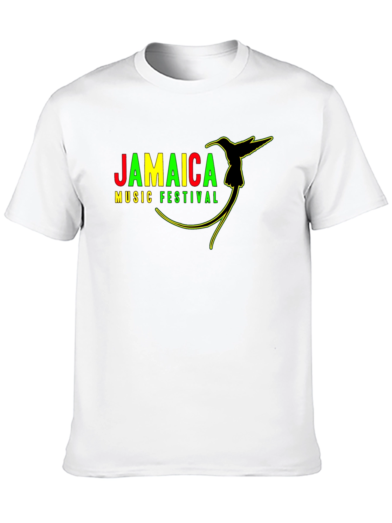 Jamaica Music Festival Black T-Shirt