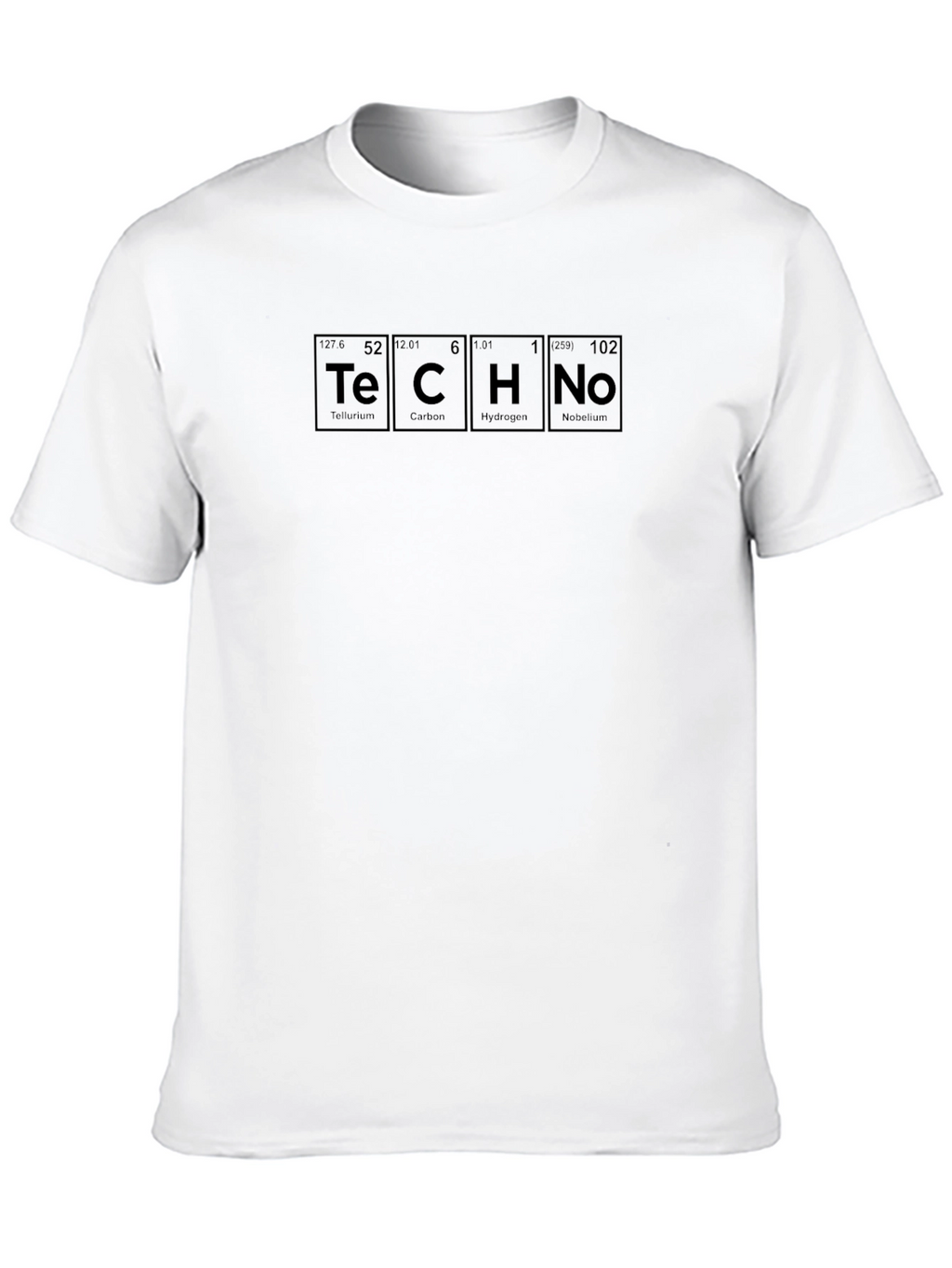 TECHNO Periodic Table Elements T-Shirt