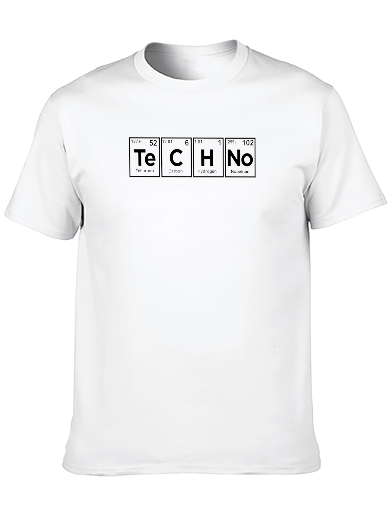 TECHNO Periodic Table Elements T-Shirt
