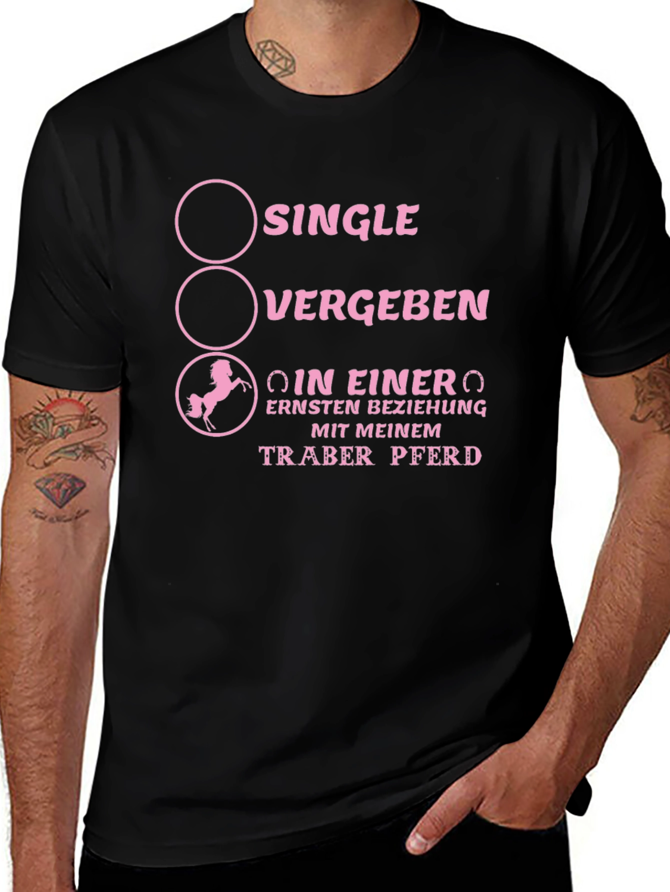 Single/Vergeben Horse Lover T-Shirt