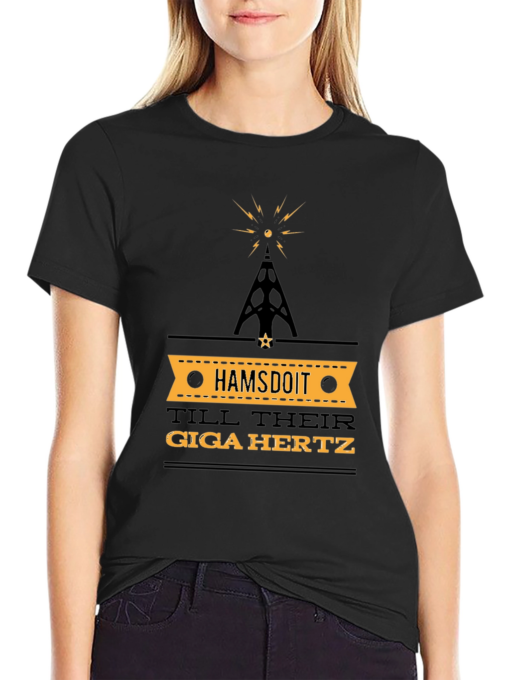Ham Radio Operator T-Shirt - Gigahertz Design