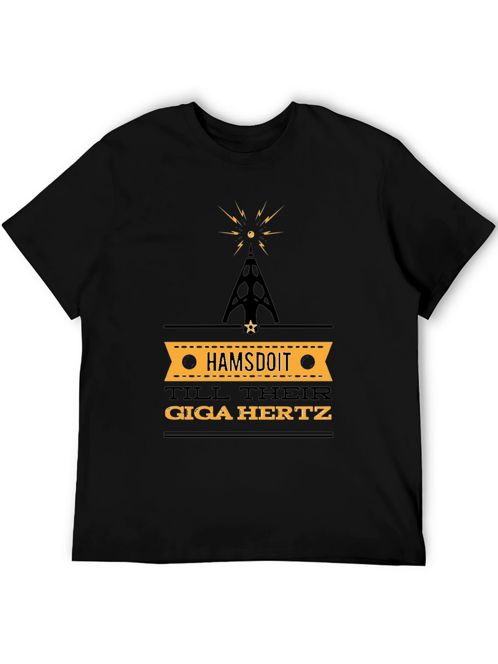 Ham Radio Operator T-Shirt - Gigahertz Design