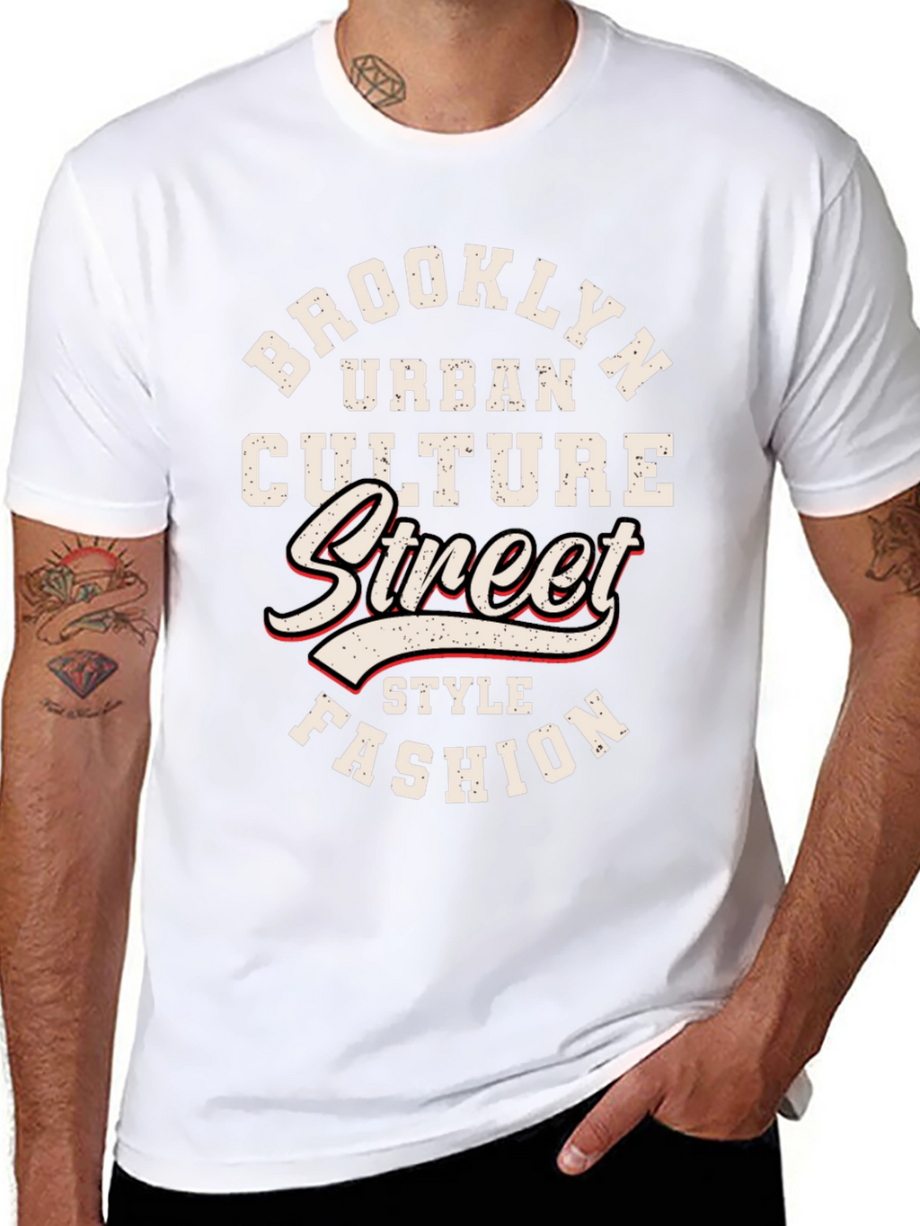 Brooklyn Urban Culture Graphic T-Shirt