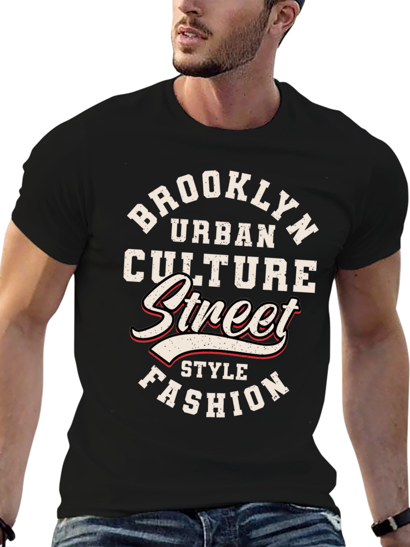 Brooklyn Urban Culture Graphic T-Shirt