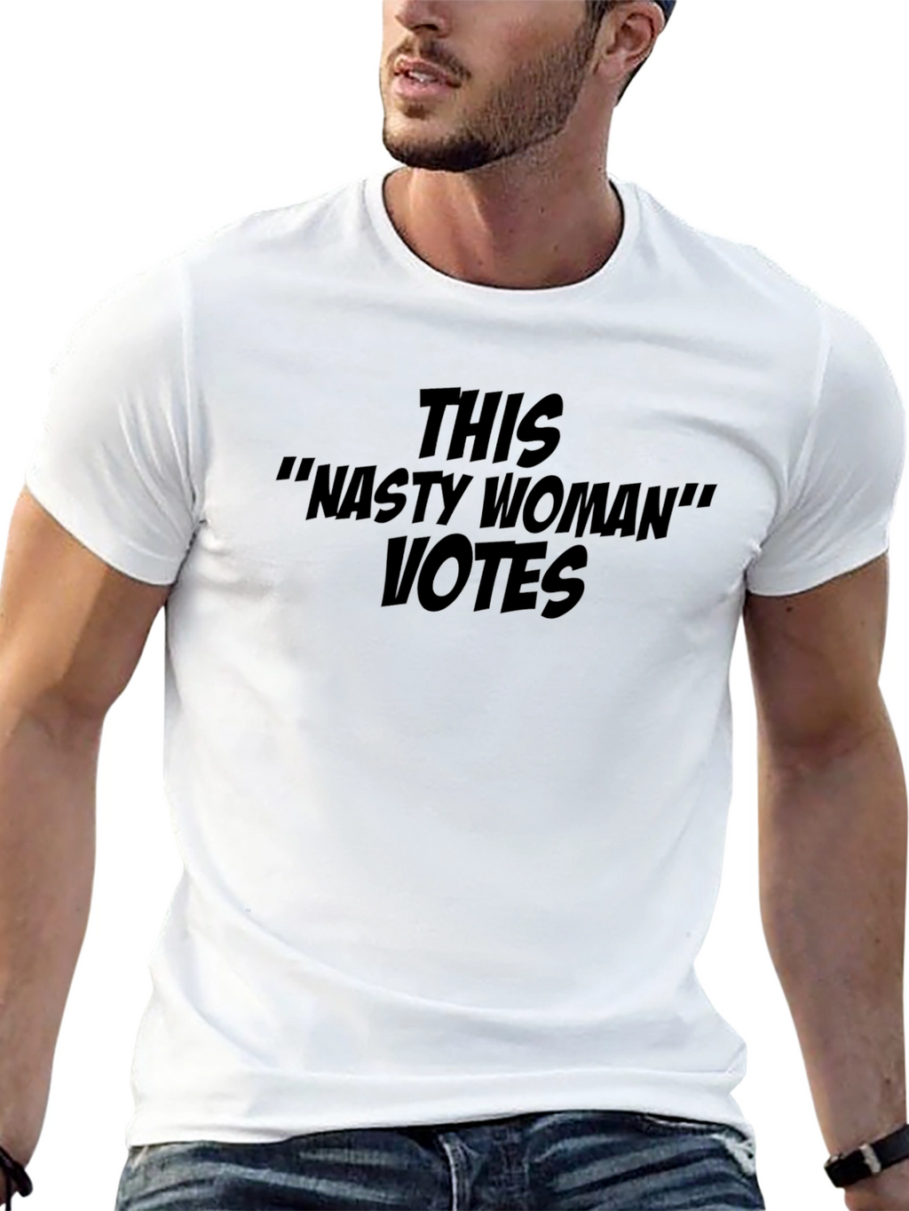 Nasty Woman Votes T-Shirt - Empowered Feminism
