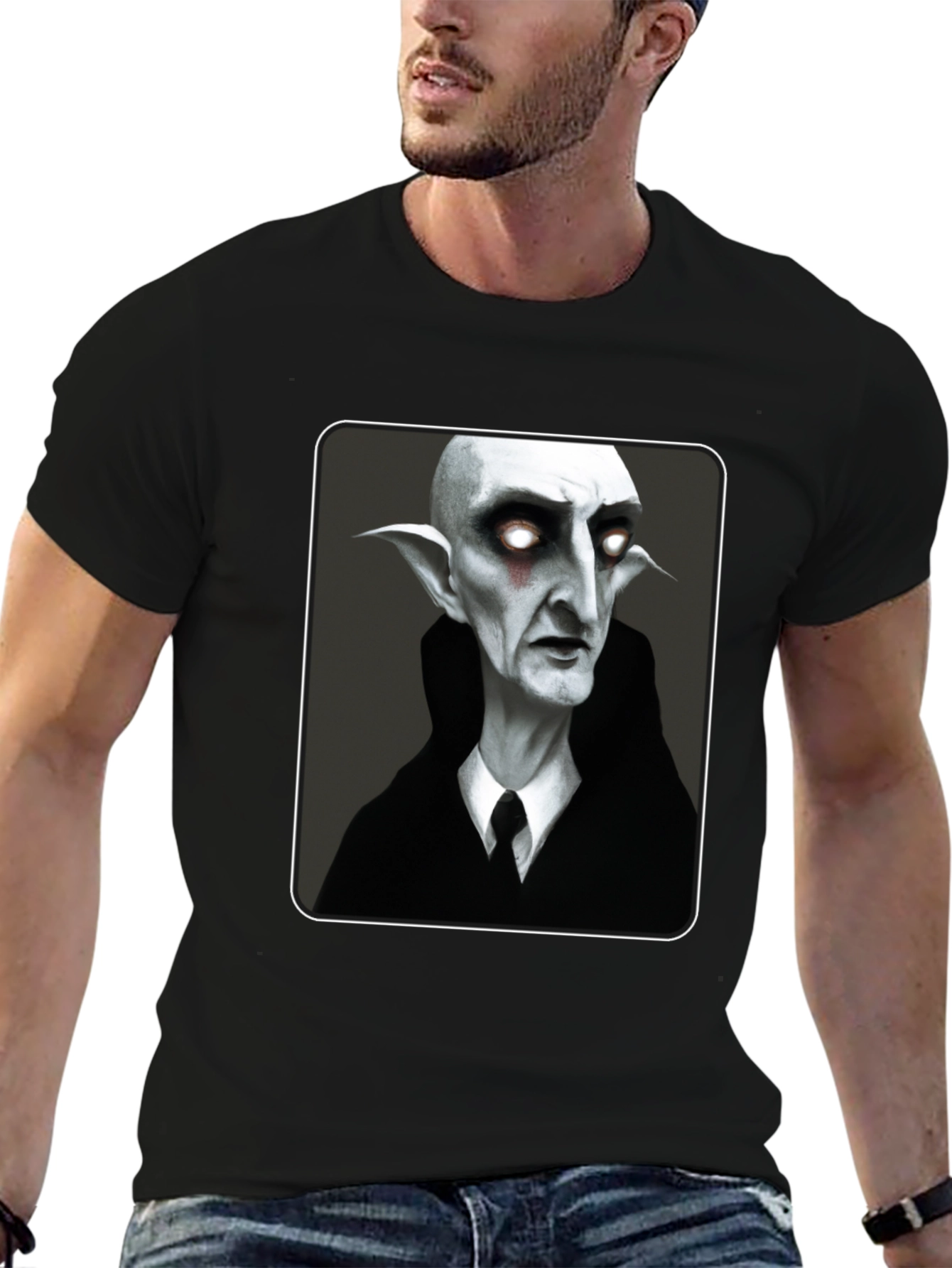 Vampire Portrait Graphic Tee