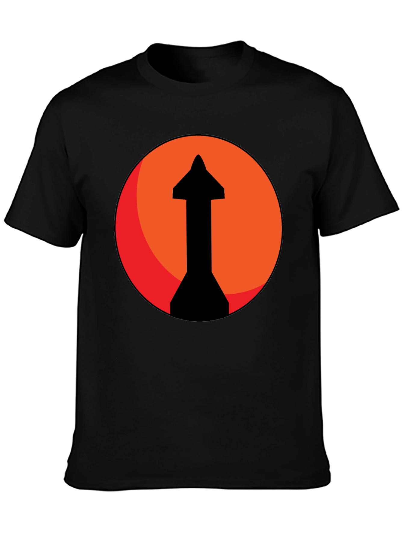 Upward Arrow Graphic Tee - Bold Design