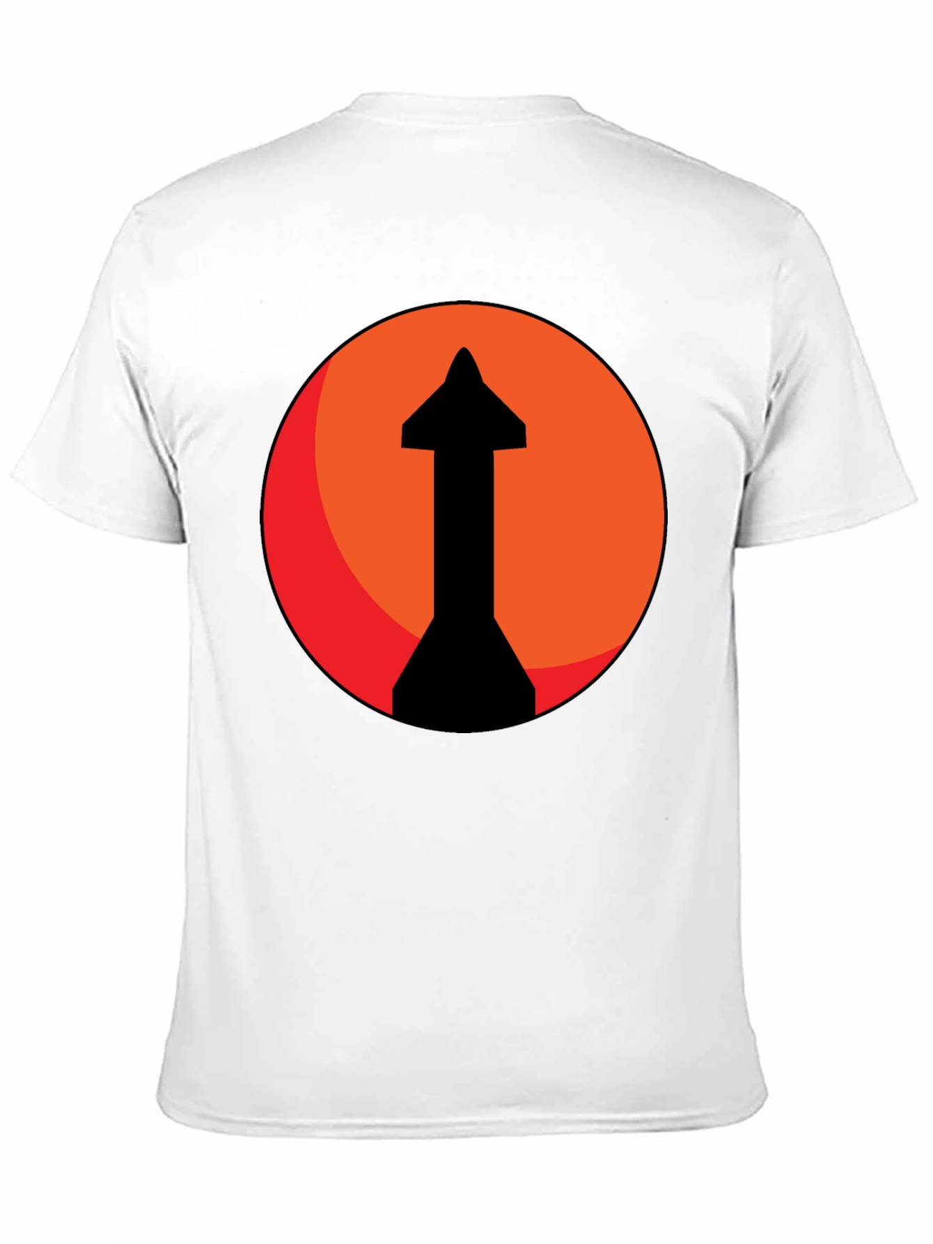 Upward Arrow Graphic Tee - Bold Design