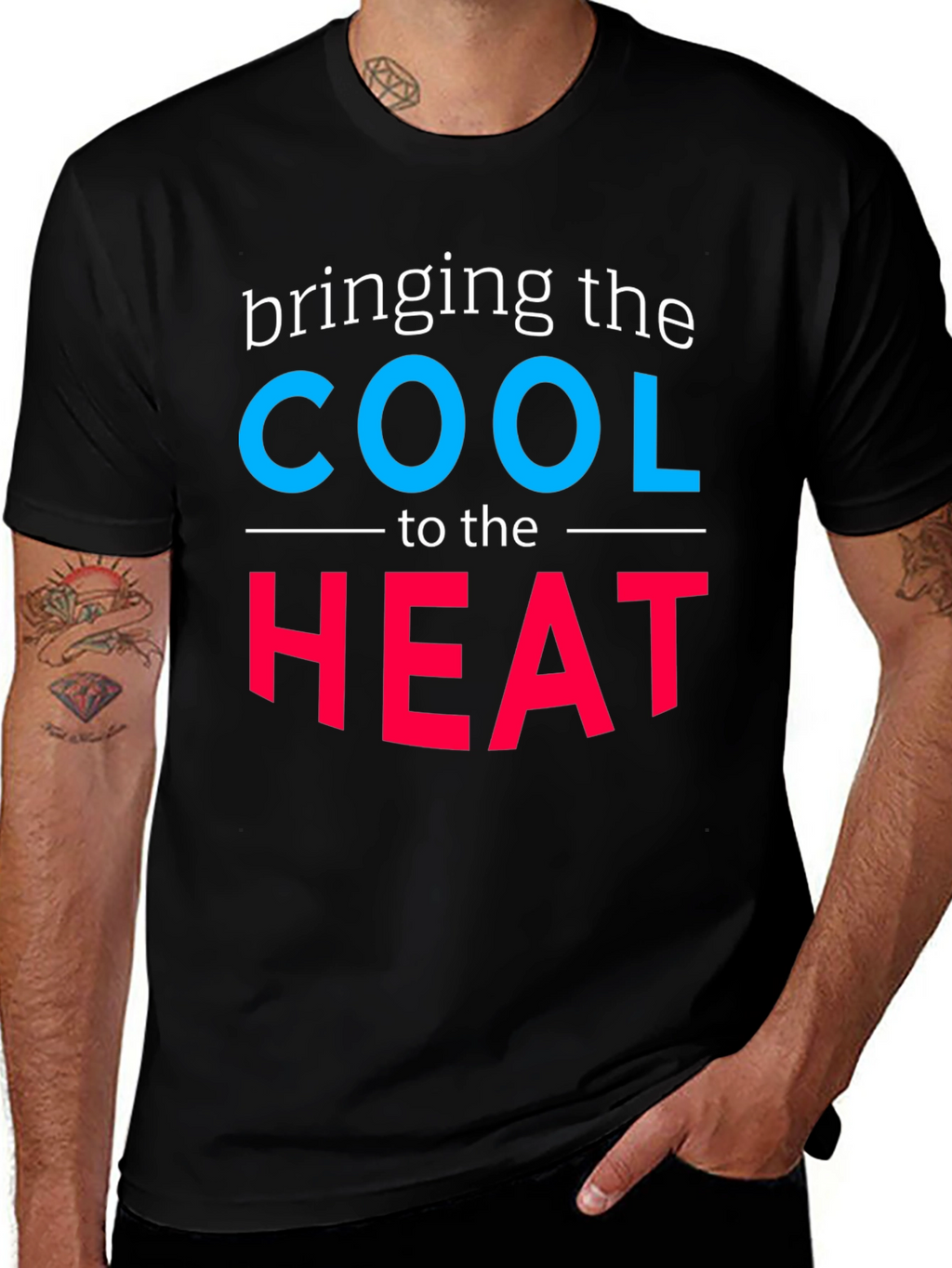Bringing The Cool To The Heat Novelty T-Shirt