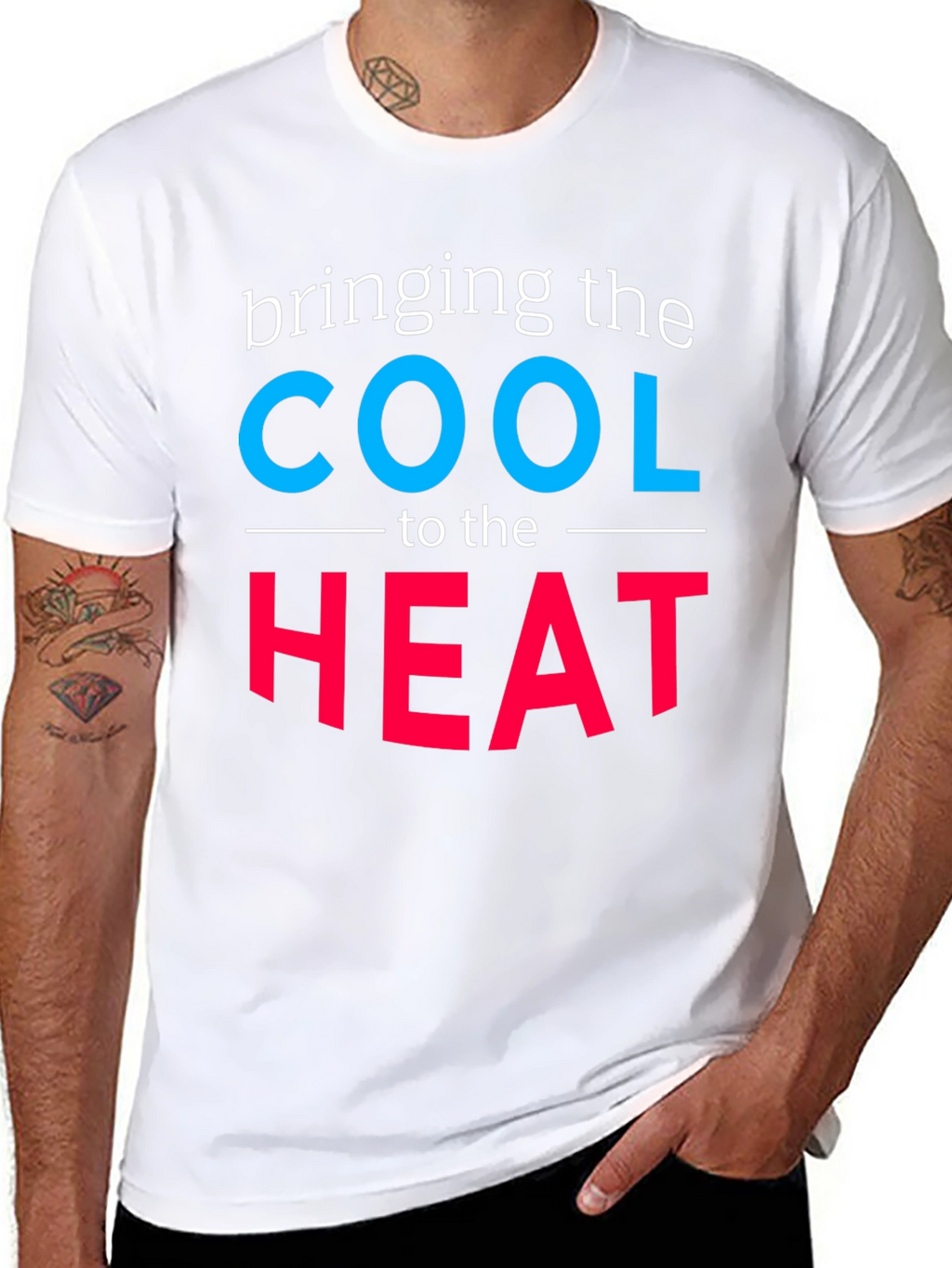 Bringing The Cool To The Heat Novelty T-Shirt