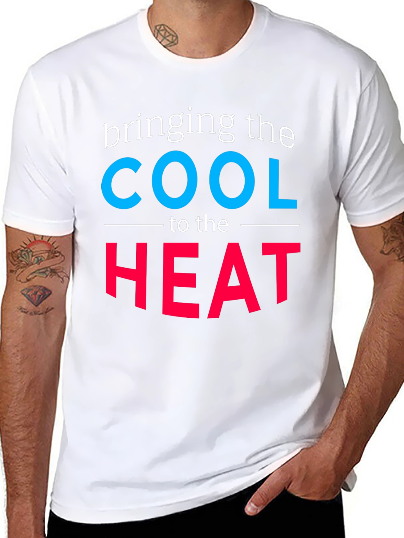 Bringing The Cool To The Heat Novelty T-Shirt