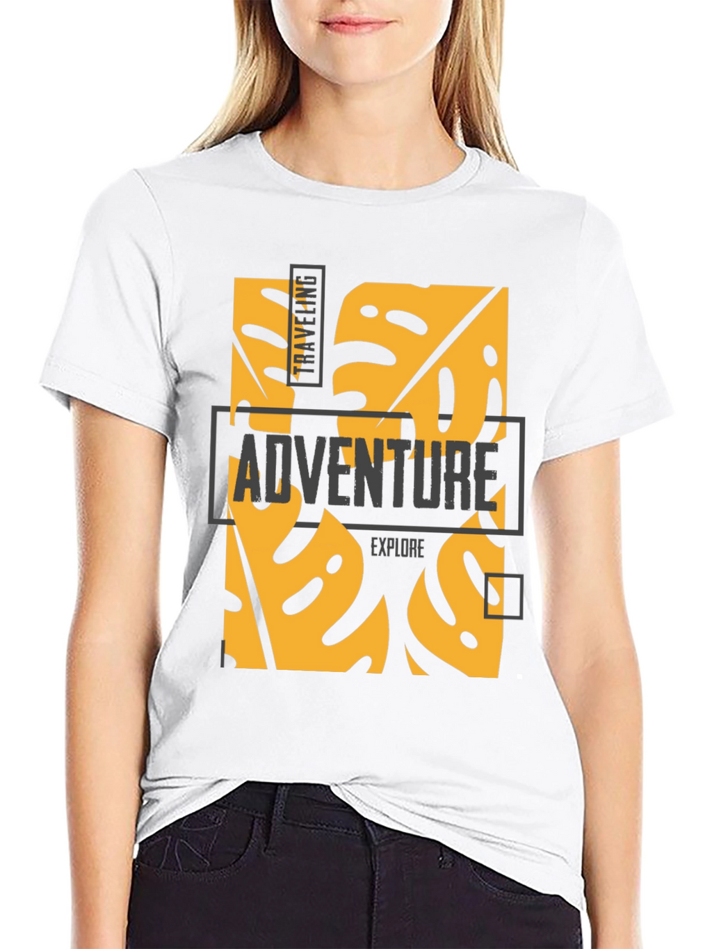 Adventure Explore Graphic Print T-Shirt