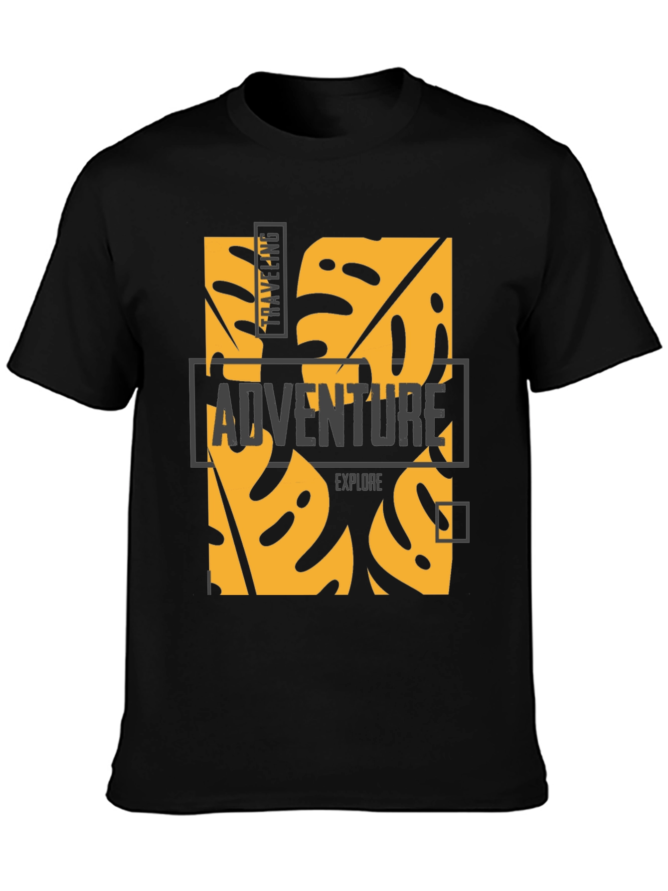 Adventure Explore Graphic Print T-Shirt