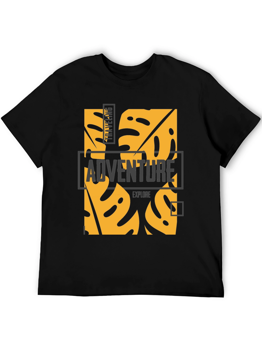 Adventure Explore Graphic Print T-Shirt