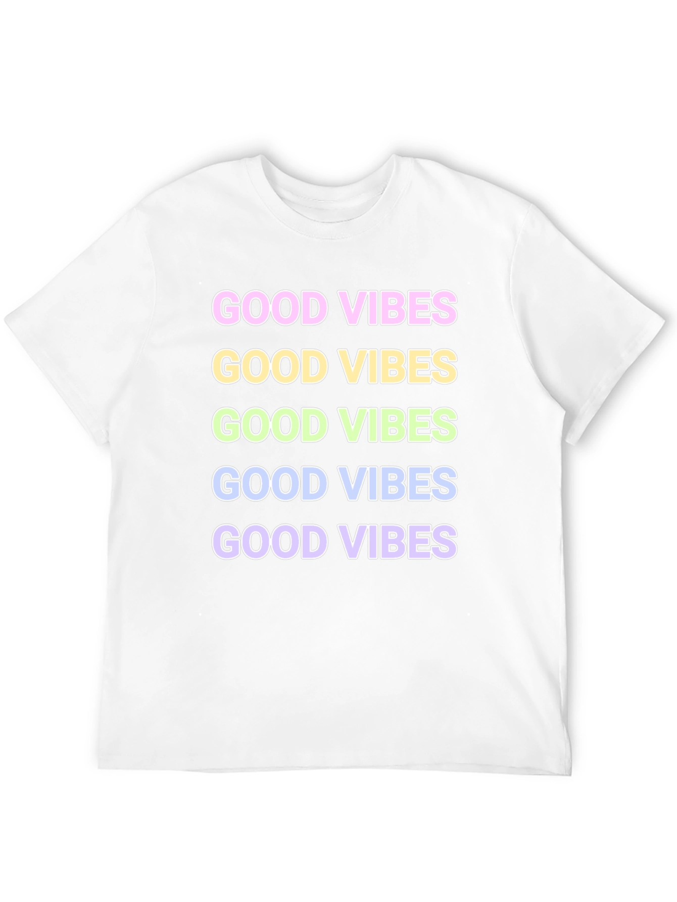 Good Vibes Graphic T-Shirt - Black