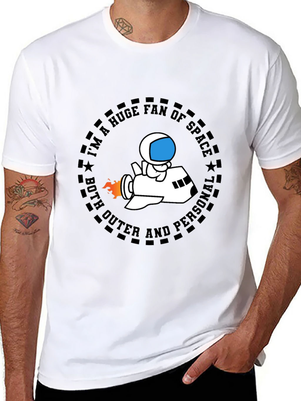Space Fan T-Shirt - Outer & Personal