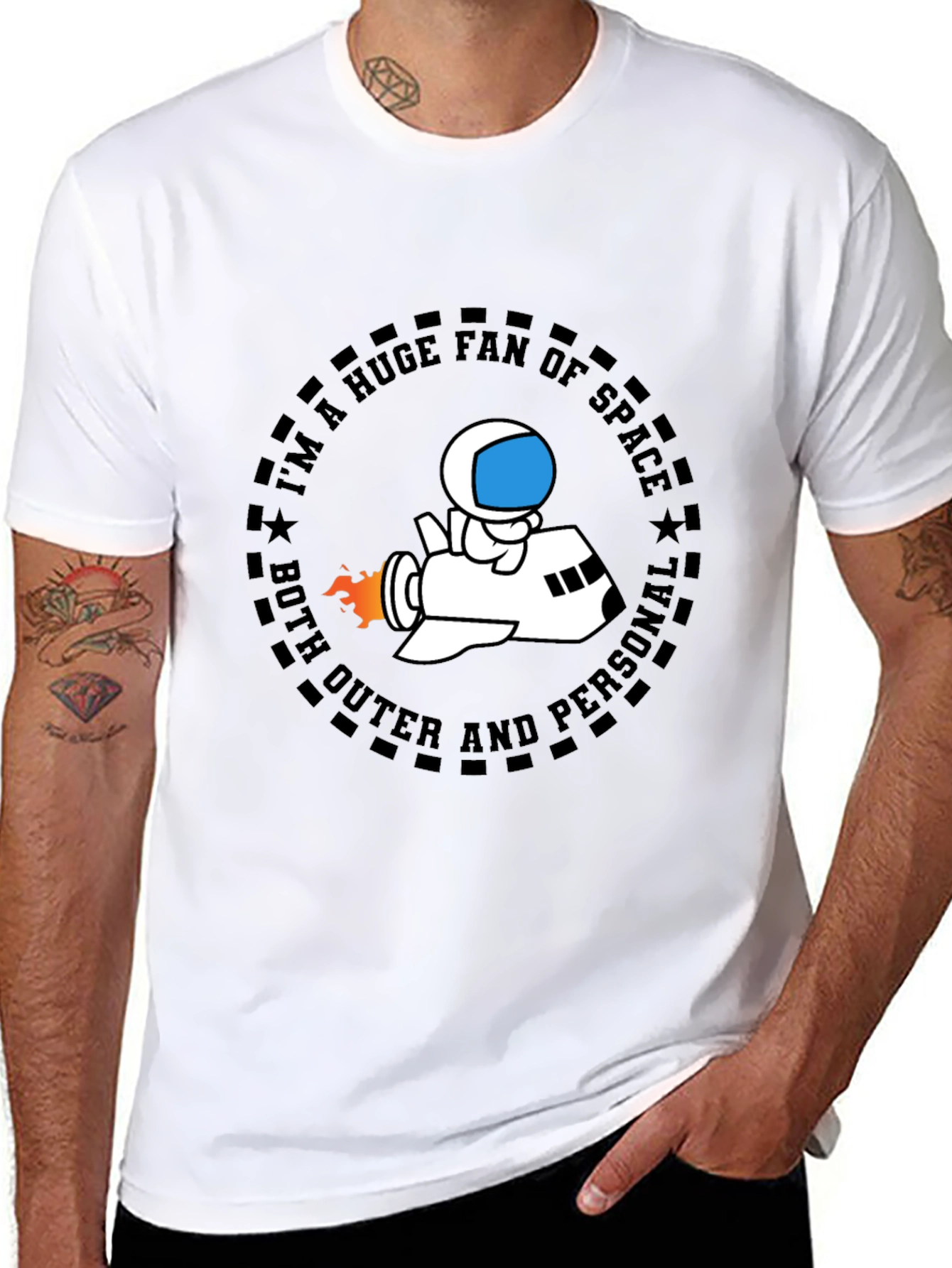 Space Fan T-Shirt - Outer & Personal