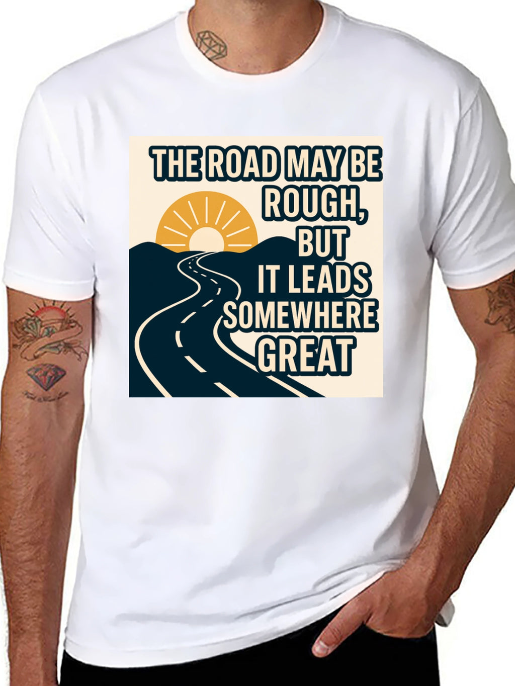 Motivational Road T-Shirt