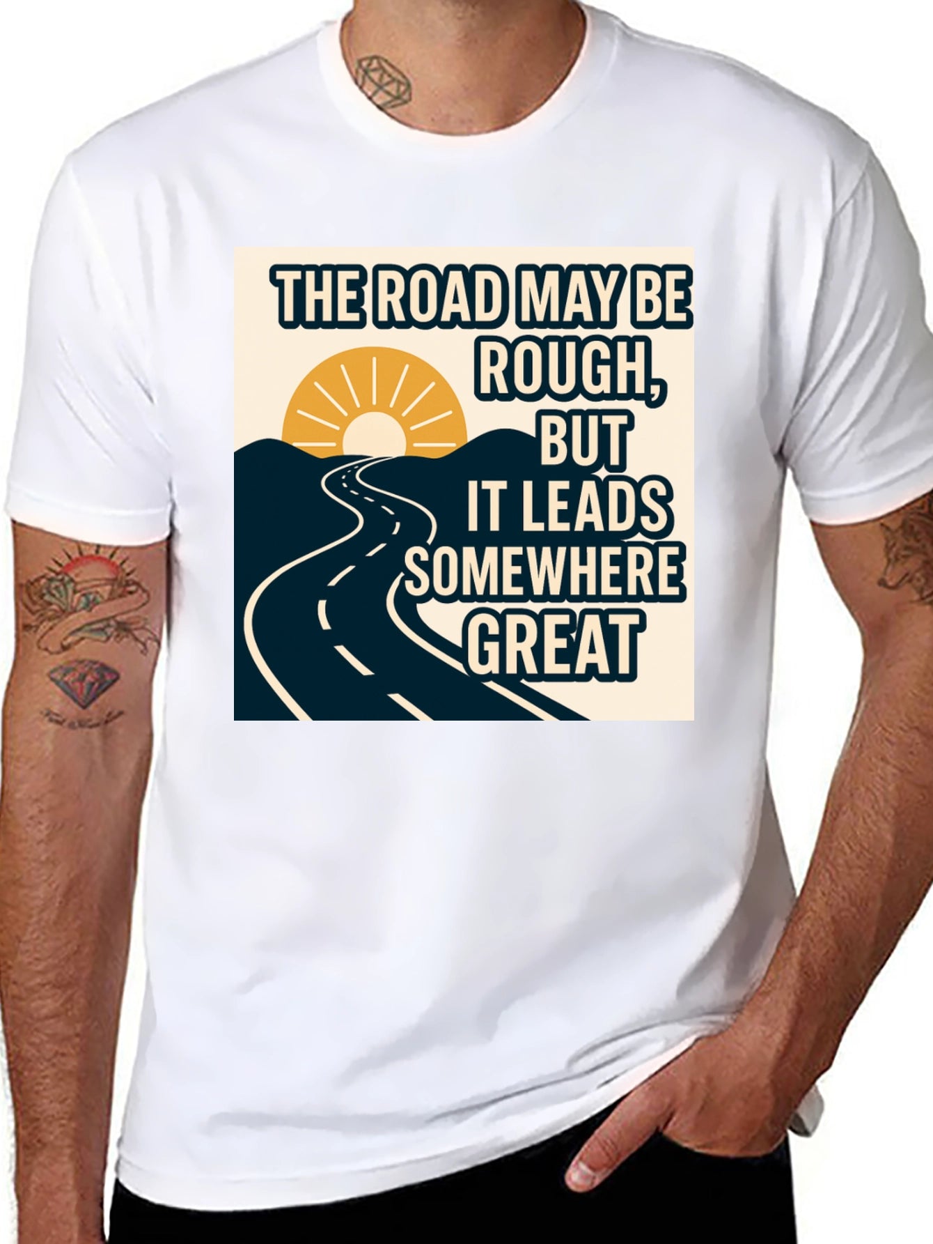 Motivational Road T-Shirt