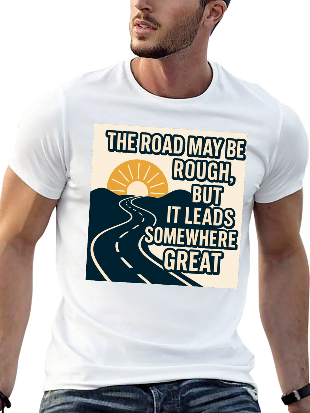 Motivational Road T-Shirt