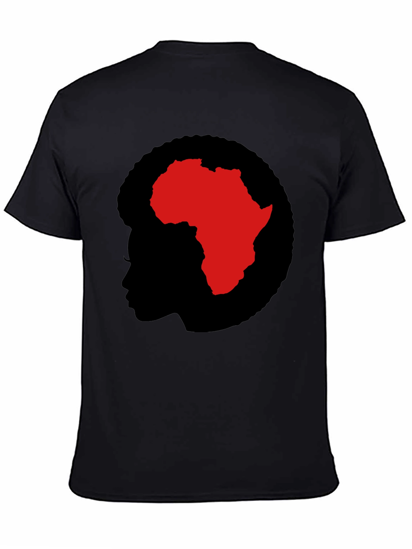 Africa Silhouette Graphic Tee - Black