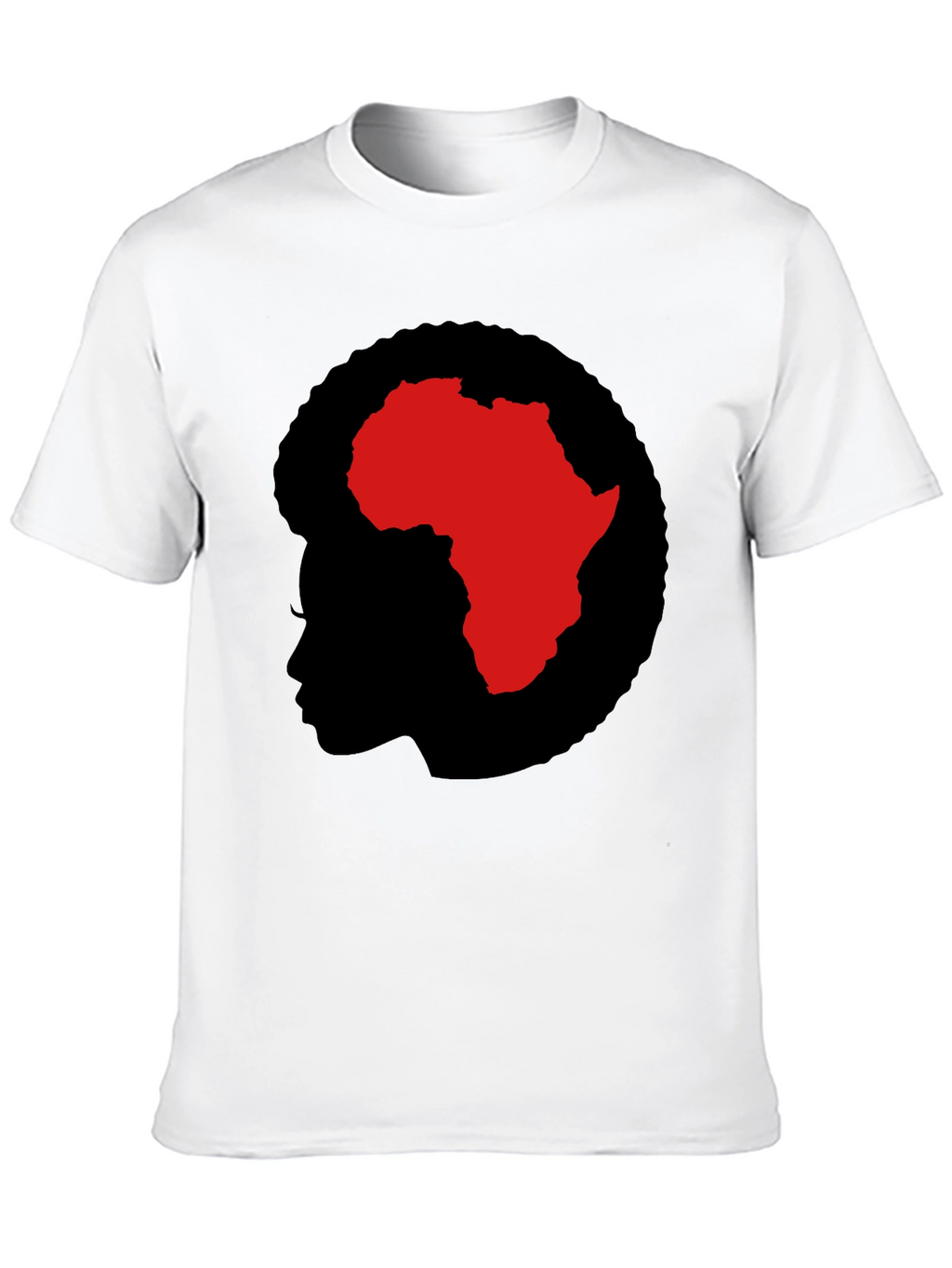 Africa Silhouette Graphic Tee - Black
