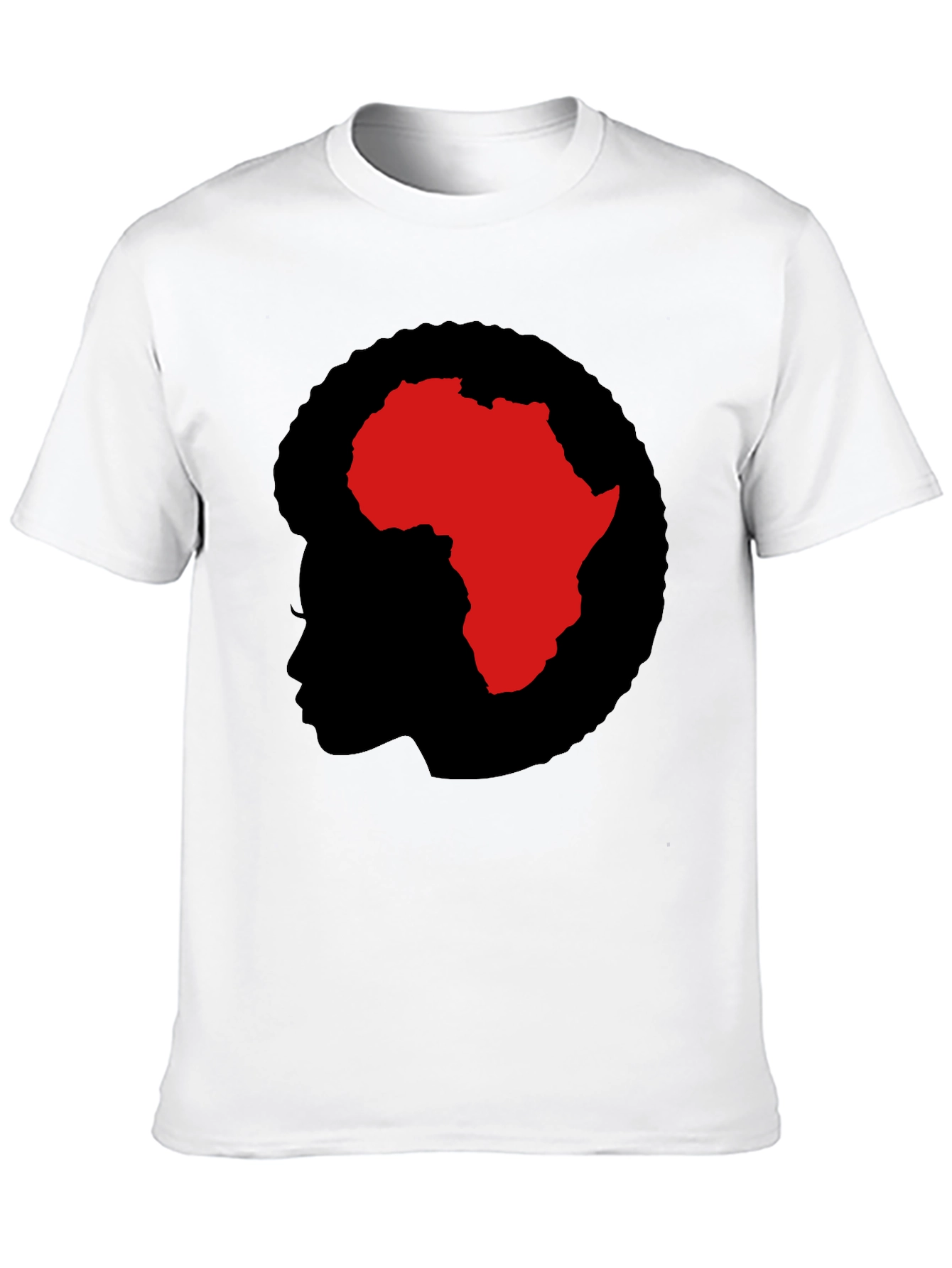 Africa Silhouette Graphic Tee - Black