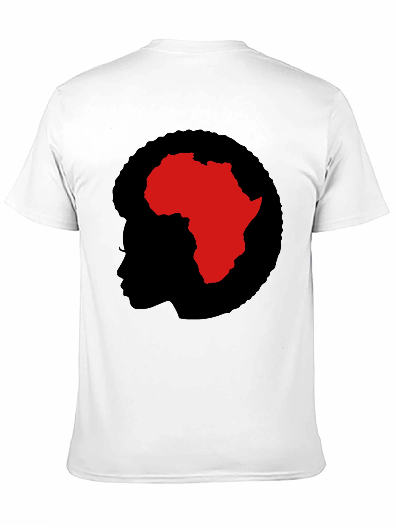 Africa Silhouette Graphic Tee - Black