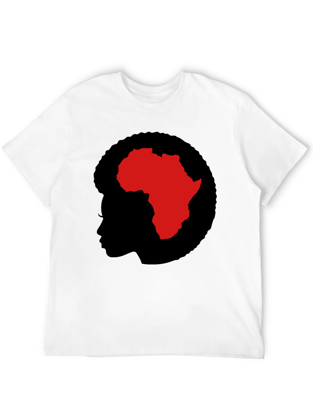 Africa Silhouette Graphic Tee - Black