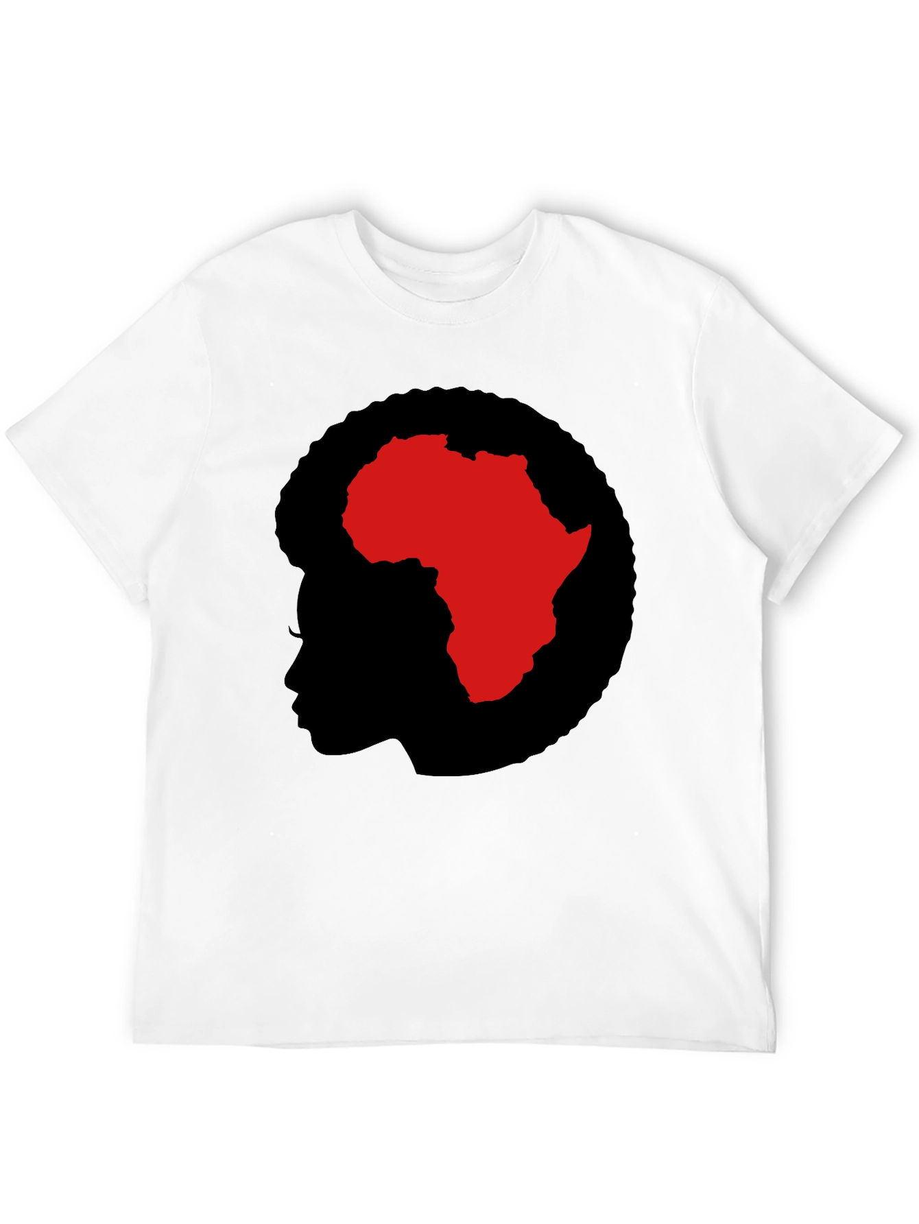 Africa Silhouette Graphic Tee - Black