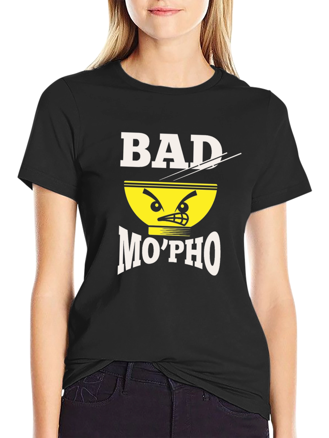 Bad MoPho T-Shirt - Novelty Food Pun Tee